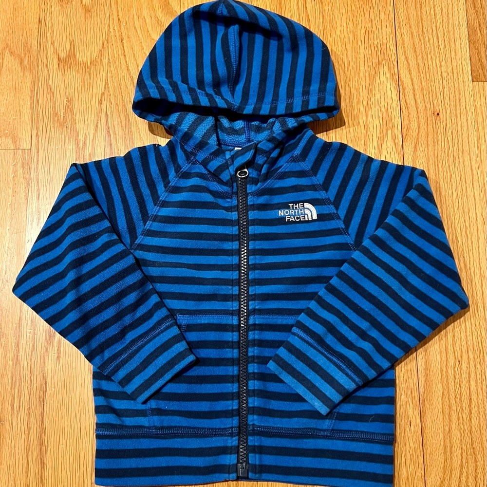 The North Face Zip Up Fleece Hoodie Size 2T